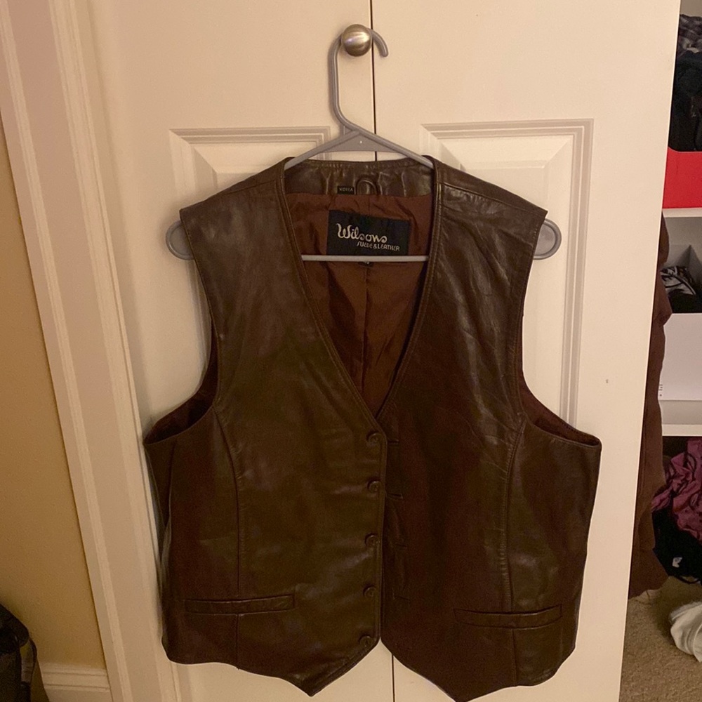 Wilson’s Leather Brown Vest